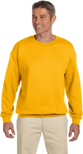 Vista 51 de Gildan Ultra Blend 50/50 Algodón/Poliéster Sudadera - Verde Bosque Verde (SAFETY GREEN)