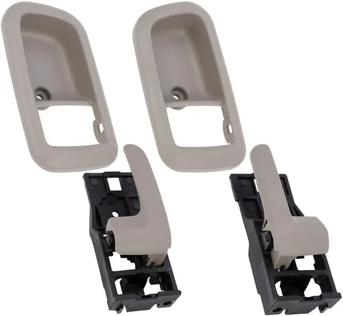 Vista 9 de OCPTY Manijas interiores y traseras del conductor izquierdo del pasajero del lado derecho de repuesto para Toyota Tundra 2000-2006 para Toyota