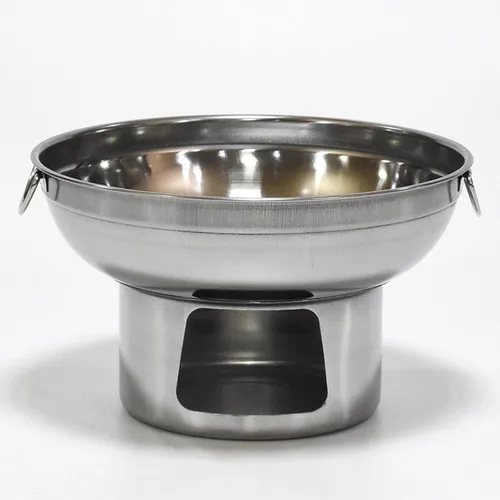 Vista 5 de Olla caliente china tradicional mini olla caliente utensilios de cocina al aire libre olla china pequeña olla caliente de acero inoxidable olla