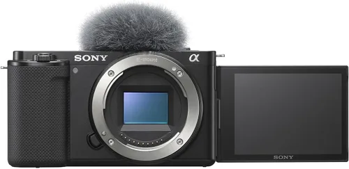 Vista 6 de Sony ZV-E10 APS-C Cámara de vlogging con lente intercambiable sin espejo, color negro - Paquete con tarjeta SD de 64 GB, bolsa de hombro, batería