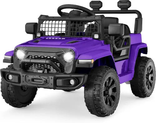 Vista 12 de Productos de la mejor elección, juguete de paseo para niños de 6V, mini camioneta, auto eléctrico de juego con control remoto para padres