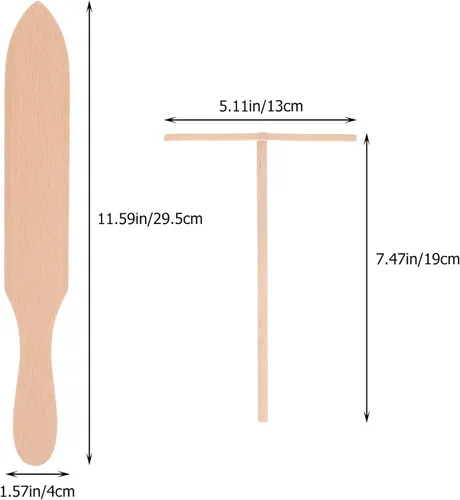 Vista 2 de LIFKOME Juego de 4 espátulas para panqueques, espátula, utensilios para cocinar