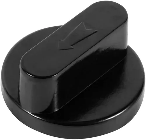 Vista 2 de Paquete de 5 piezas de repuesto para horno universal negro estufa de gas parrilla control perillas interruptor cocina