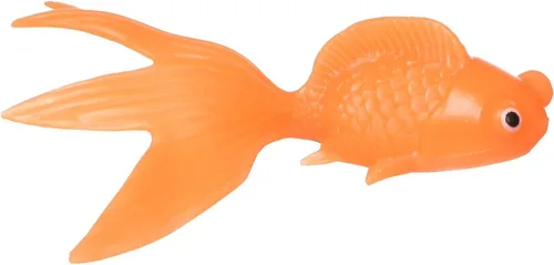 Vista 2 de CP US juguete de plástico figura de acción peces, color dorado, talla única , Blanco