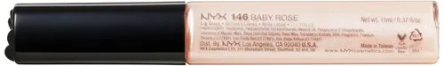 Vista 2 de Brillo de labios NYX Mega Shine, 0.37 onzas, rosado bebé