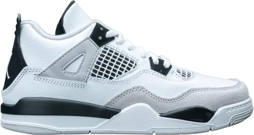 Vista 38 de Nike Jordan 4 Retro - Tenis para hombre, talla Beige/Rojo/Verde