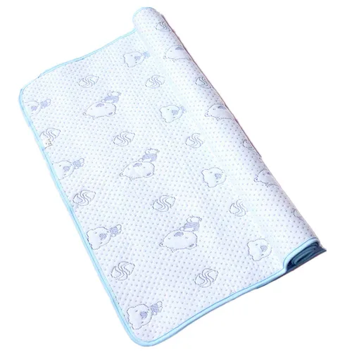 Vista 14 de 3 piezas Paquete Monvecle Almohadillas Cambiadoras de Pañal de Algodón para Bebé Impermeables Lavables Revestimientos de Pañales