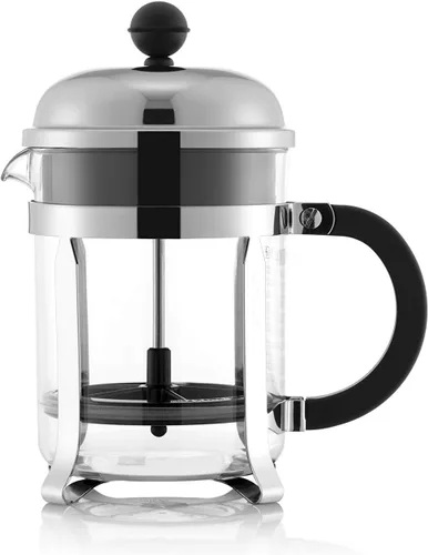 Vista 29 de Bodum Chambord - Cafetera de prensa francesa, Jarra de vidrio, Cromado