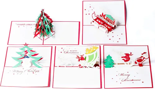 Vista 12 de Tarjetas de felicitación 3D Pop Up Happy Birthday Gift para niños. Juego de 4 paquetes surtidos (paquete de 4, surtido)