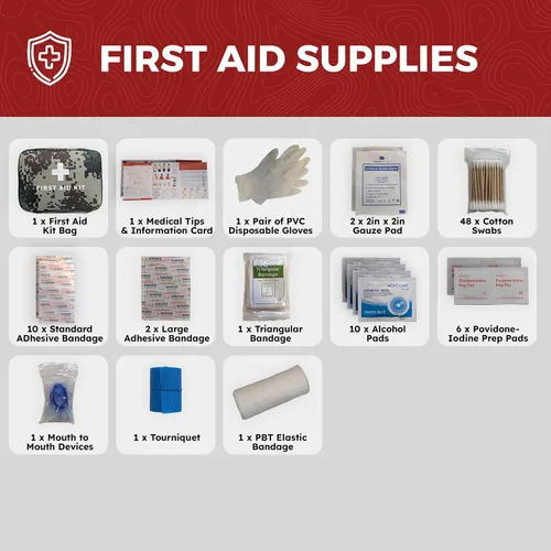 Vista 6 de Vital Kit de supervivencia de emergencia de 72 horas para la familia, prepárate para huracanes, inundaciones, tornados u otros desastres, 72 horas