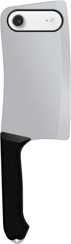 Vista 17 de Funda para iPhone 6 Plus/iPhone 6S Plus, creativa, bonita, de alta imitación, divertida, cuchillo de cocina, protección anticaída, funda