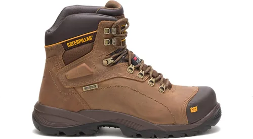 Vista 6 de CAT Botas de trabajo impermeables con punta de acero Diagnostic para hombre