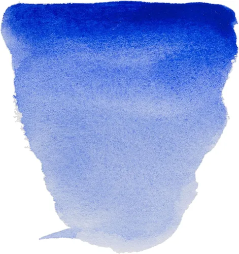 Vista 2 de Van Gogh Pintura de acuarela, media sartén, azul cobalto Ultramarine 512
