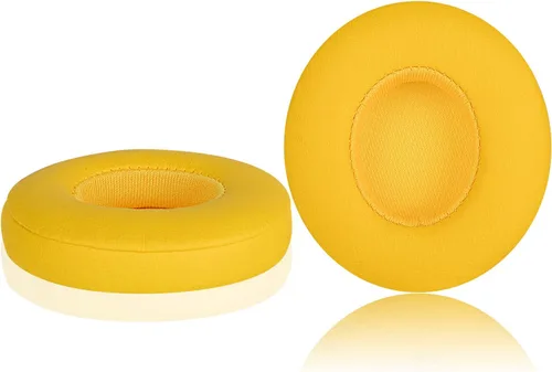Vista 6 de Almohadillas inalámbricas Solo 2/3 – Funda de repuesto de piel de proteína y espuma viscoelástica para auriculares Beats Solo2/3 Wireless On Ear por
