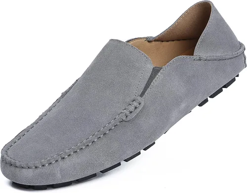 Vista 9 de Go Tour Mocasines casuales hechos a mano para hombre, mocasines sin cordones