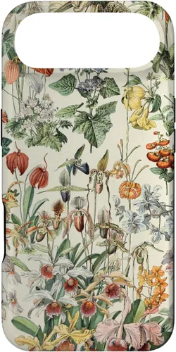 Vista 26 de Cute Flowers Vintage Botanical Flower Illustration Case for iPhone 17