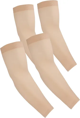 Vista 16 de KUHNMARVIN 2 Pares de Mangas de Brazo de Compresión con Protección UV Refrescantes Mangas de Sol Cobertura de Tatuajes Mangas de Brazo