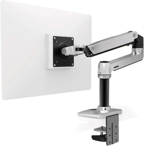 Vista 4 de Ergotron – Brazo para monitor LX, soporte de escritorio para un solo monitor – se adapta a monitores de computadora planos, curvos y ultraanchos
