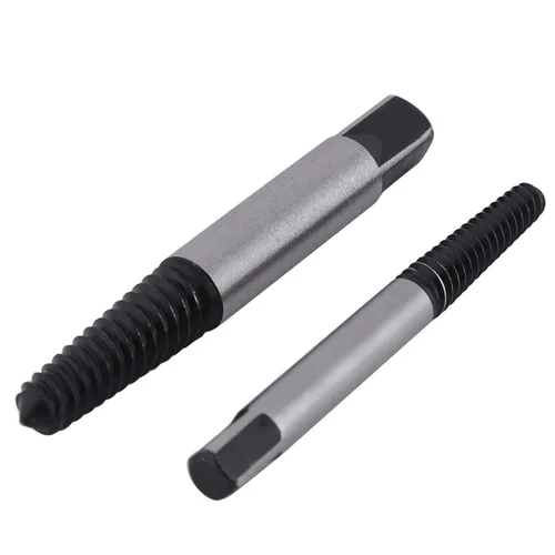 Vista 6 de Juego de 5 extractores de tornillos rotos, extractor de pernos, juego de extractor de tornillos, broca dañada y tornillos de sujeción, herramienta