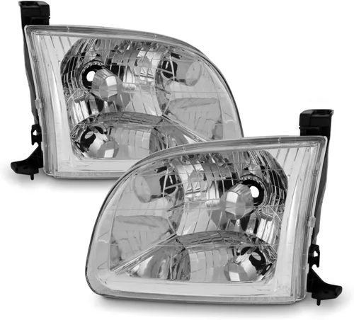 Vista 3 de AKKON - Para Toyota Tundra Regular 2000 2001 2002 2003 2004 Faros delanteros de cabina de acceso con par de luces de esquina para el lado