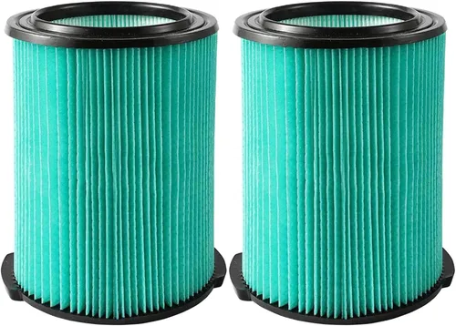 Vista 10 de Filtro VF6000 para aspiradora Ridgid Shop Vac de 5-20 galones en húmedo/seco, paquete de 1 Poliéster no tejido, lavable y reutilizable. Para