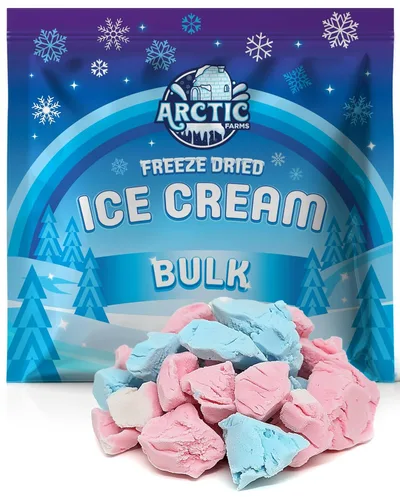 Vista 11 de Arctic Farms Trozos de Helado Liofilizado Empaquetados y en Caja - No se Derrite (1 libra, S'mores)
