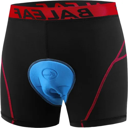 Vista 21 de baleaf Pantalones cortos de ciclismo acolchados 3D para hombre, ropa interior de ciclismo MTB Liner