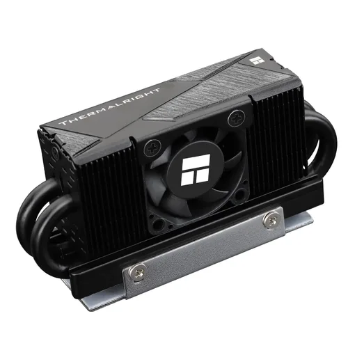 Vista 9 de Thermalright HR10 2280 SSD Enfriamiento disipador de calor, disipador de calor de doble cara, tubos de calor de 4 × 0.197 in, con almohadilla