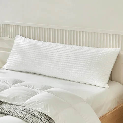 Vista 38 de WARMDERN - Fundas de almohada beige tamaño queen, fundas de almohada estándar, juego de 6 fundas de almohada de microfibra suave, textura boho