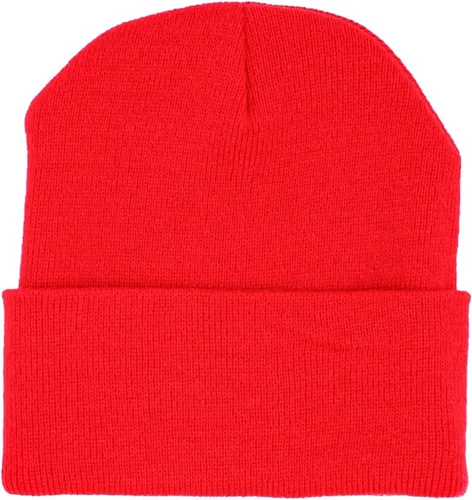 Vista 14 de KBETHOS Made in USA - Gorro de punto acrílico doblado con puños para hombre y mujer, color liso, unisex, frío 1. Gorro largo sólido negro