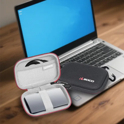 Vista 7 de RLSOCO Estuche rígido para Lexar ES3 SSD externo 1TB/2TB (solo funda)