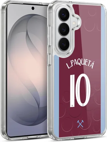 Vista 70 de Head Case Designs Officially Licensed West Ham United FC James Ward-Prowse 2023/24 Players Home Kit Gel Case [Military Grade Protection] Compatible