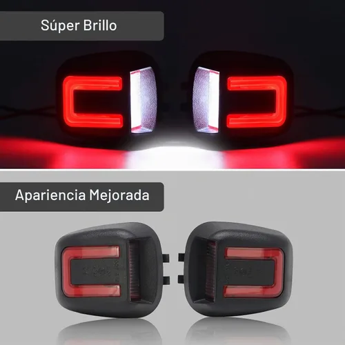 Vista 2 de Luces LED de matrícula compatibles con Frontier 2007-2019, para Titan/Xterra 2007-2015, Armada 2008-2015, para Equator 2009-2012 18 SMD 6500K luces