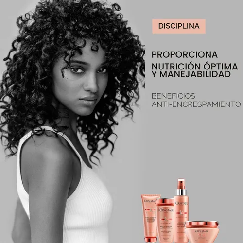 Vista 3 de KERASTASE Discipline - Acondicionador alisador para cabello encrespado