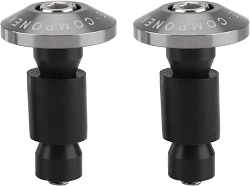 Vista 8 de Acouto Tapones para el extremo de la barra de la motocicleta, 0.866 in, 7/8 pulgadas, tapón deslizante para manillar de motocicleta, anti vibración
