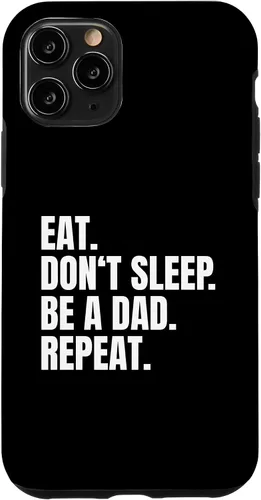 Vista 29 de Eat Don't Sleep Be A Dad Repeat Case for iPhone 17