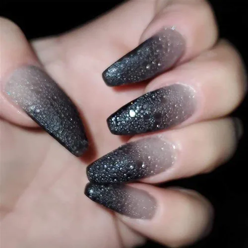 Vista 3 de Juego de esmalte de uñas en gel - Juego de esmalte de uñas con cambio de color en gel Púrpura Azul Rosa Rojo Lavanda Viento Rojo Negro con cambio