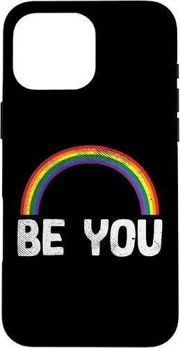 Vista 19 de Rainbow You Be LGBT Pride Flag Lesbian Gay Bi Trans Gift Case for iPhone 17