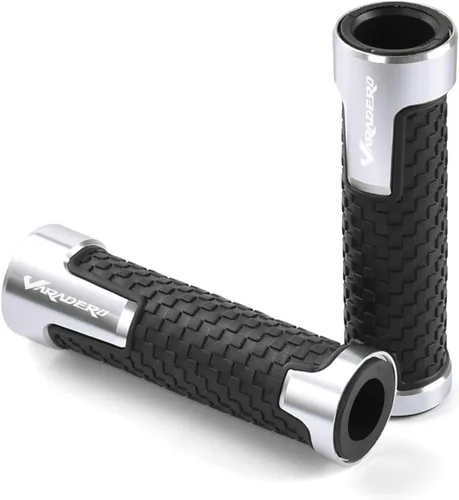 Vista 8 de Manillar universal de motocicleta de 7/8 pulgadas, 0.866 in, mango de aluminio CNC, agarre de manillar de carreras para Varadero Vstrom mango