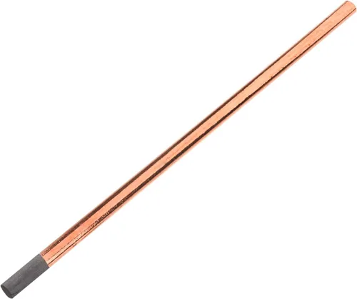 Vista 20 de Utoolmart Electrodos recubiertos de cobre de Copperclad de Roces de carbono de gubias del carbono 13.1x1,164.7 ft m de Gouging
