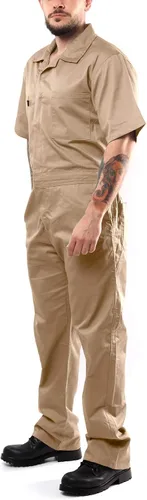 Vista 2 de Kolossus Overoles para hombre de manga corta - Mezclado - Mono de trabajo para hombre