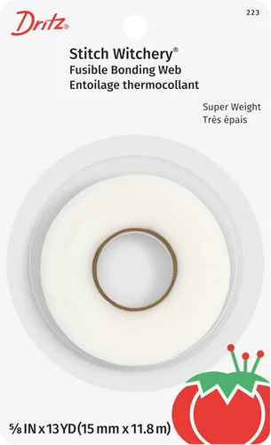 Vista 7 de Dritz - 227 1/4x20 Stitch Witchery 1/4inx 20yd, 1/4-pulgada X 20-yardas, blanco