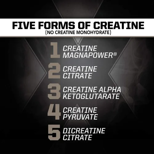 Vista 5 de PMD Sports CR5 Professional Creatine Complex (240 Cápsulas) Sports Nitro CM Nitric Oxide (90 Cápsulas)