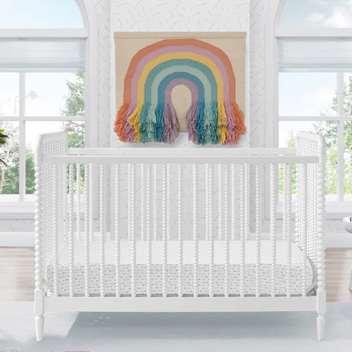 Vista 2 de Delta Children Colgante de pared de arco iris tejido a mano, multicolor