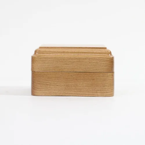 Vista 4 de LifeSong Milestones Caja de recuerdo de madera personalizada, regalos de primera comunión para niños, joyero, regalos de bautizo para niños, regalos