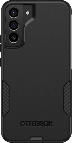 Vista 2 de OtterBox Funda para Galaxy S22+ Commuter Series, negra, delgada y resistente, apta para bolsillo, con protección de puerto