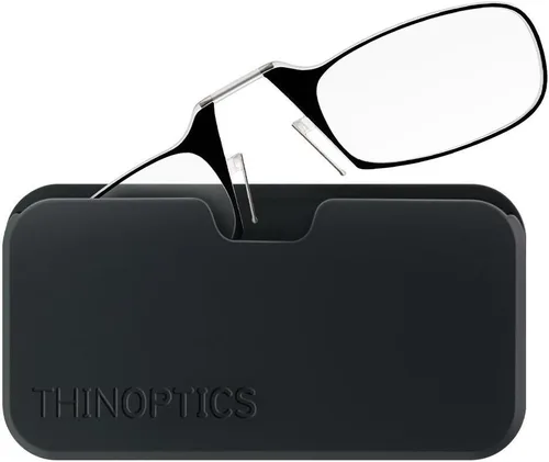 Vista 4 de ThinOptics Juego de regalo Frontpage Brooklyn + Universal Pod Gafas de lectura rectangulares