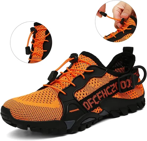 Vista 4 de Zapatos de agua para hombre y mujer, zapatos de senderismo al aire libre, secado rápido, zapatos acuáticos para playa, senderismo, senderismo