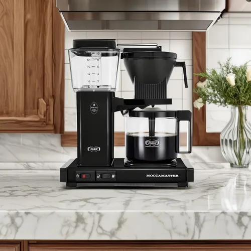 Vista 5 de Technivorm Moccamaster 53937 KBGV - Cafetera de 10 tazas, color negro, 40 onzas, 1.25 l