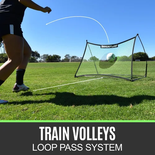 Vista 8 de QUICKPLAY Spot Target TEKKERS - Rebote de fútbol Perfecto para entrenamiento de equipo o en solitario Equipo de entrenamiento de fútbol ideal